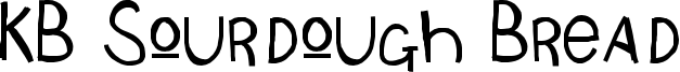 KB Sourdough Bread Font
