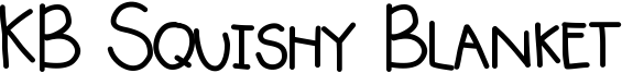 KB Squishy Blanket Font