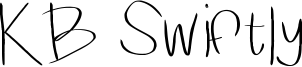 KB Swiftly Font