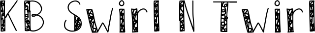 KB Swirl N Twirl Font