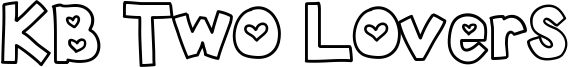 KB Two Lovers Font