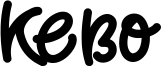 Kebo Font