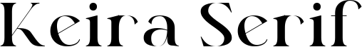 Keira Serif Font