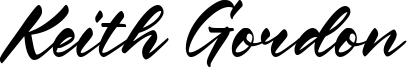 Keith Gordon Font