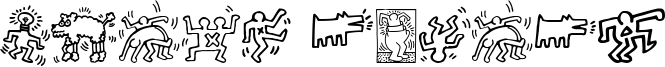 Keith Haring Font