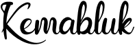 Kemabluk Font