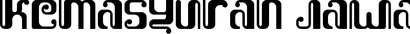 Kemasyuran Jawa Font