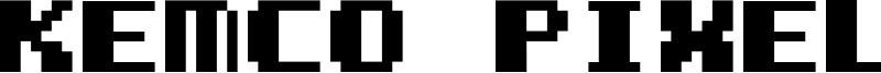 Kemco Pixel Font