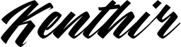 Kenthir Italic.otf