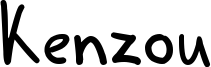 Kenzou Font