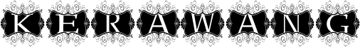 Kerawang Font