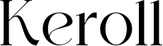Keroll Font