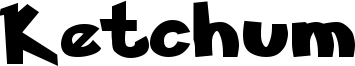 Ketchum Font
