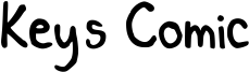 Key's Comic Font