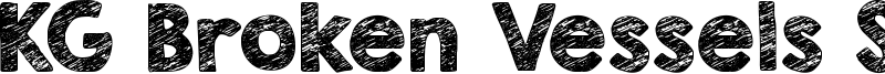 KG Broken Vessels Sketch Font