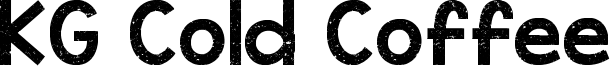 KG Cold Coffee Font