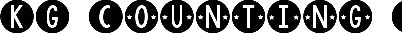 KG Counting Stars Font
