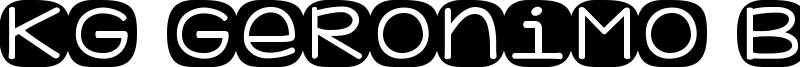 KG Geronimo Blocks Font