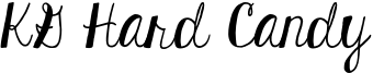 KG Hard Candy Font