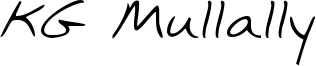 KG Mullally Font