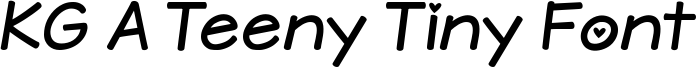 KGATeenyTinyHeart.ttf