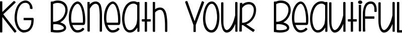 KGBeneathYourBeautifulChunk.ttf