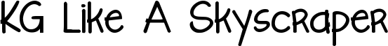 KGLikeASkyscraperBold.ttf