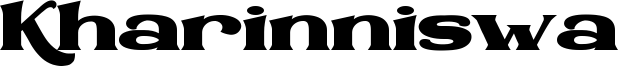 Kharinniswa Font