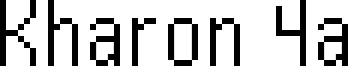 Kharon 4a Font