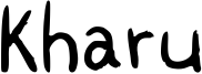 Kharu Font