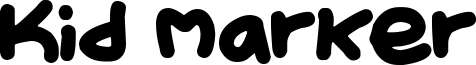 Kid Marker Font