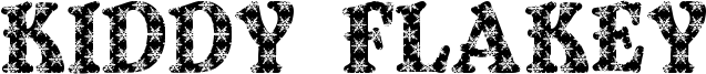 Kiddy Flakey Font