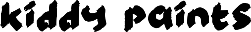 Kiddy Paints Font