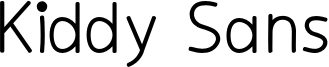 kiddySans_bold.otf