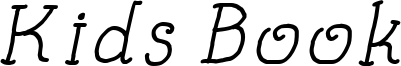 Kids Book Italic.ttf