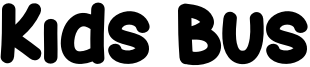 Kids Bus Font