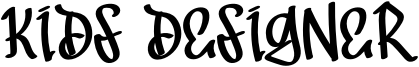 Kids Designer Font