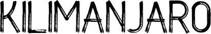 Kilimanjaro Font
