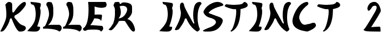 Killer Instinct 2 Font