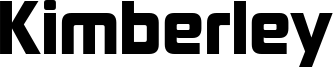Kimberley Font