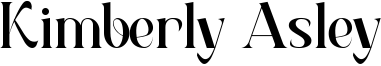 Kimberly Asley Font