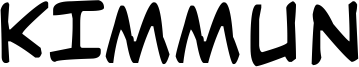 Kimmun Font