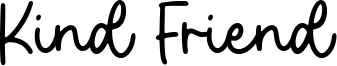 Kind Friend Font