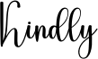 Kindly Font