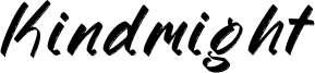 Kindmight Font