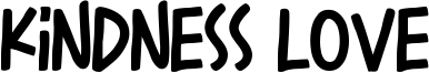 Kindness Love Font