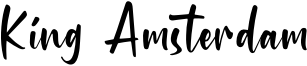 King Amsterdam Font
