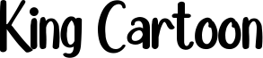 King Cartoon Font