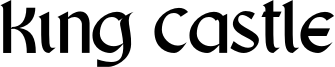 King Castle Font