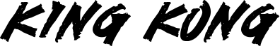 King Kong Font